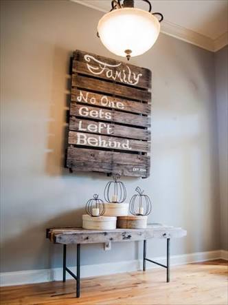 Pallet Wall Decor