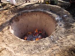 underground oven