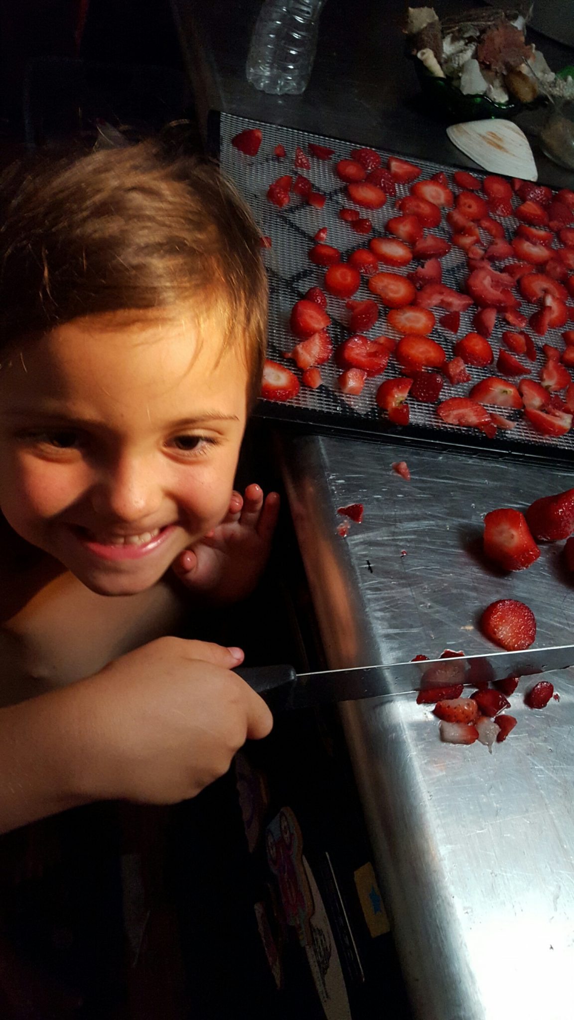 parenting with strawberries