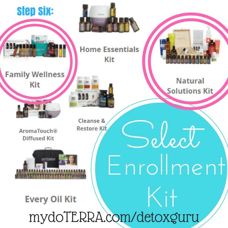 Step Six: Select a Kit to start your essential oils journey!