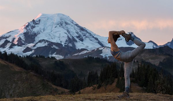 hike yoga