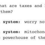 taxes mitochondria