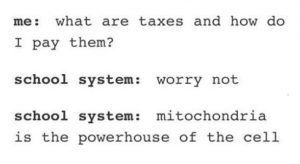 taxes mitochondria