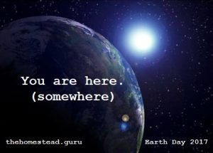 you are here earth day