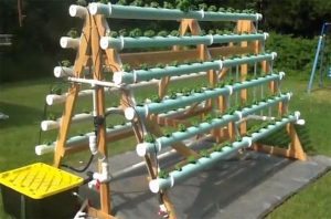 vertical hydroponics system