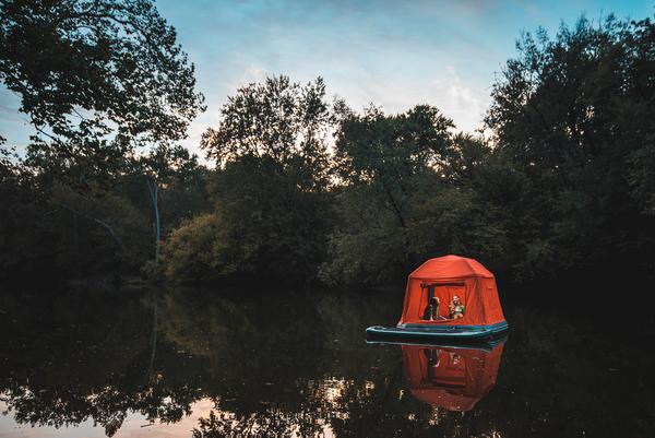 shoal floating tent