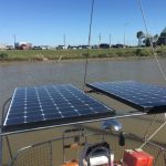 Solar Panels Sailboat