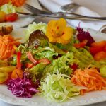 Salad Plate Cutlery Salad Tableware Plate