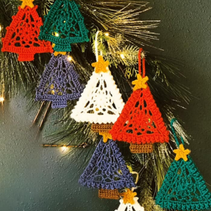 crochet Christmas ornaments