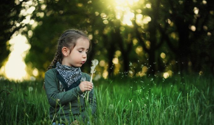 children outside