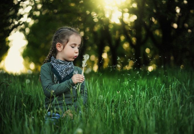 children outside