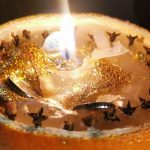 yule prosperity candle
