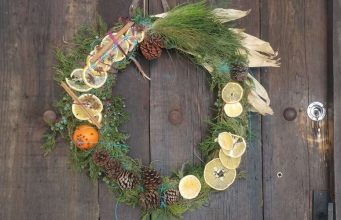 yule wreath tutorial